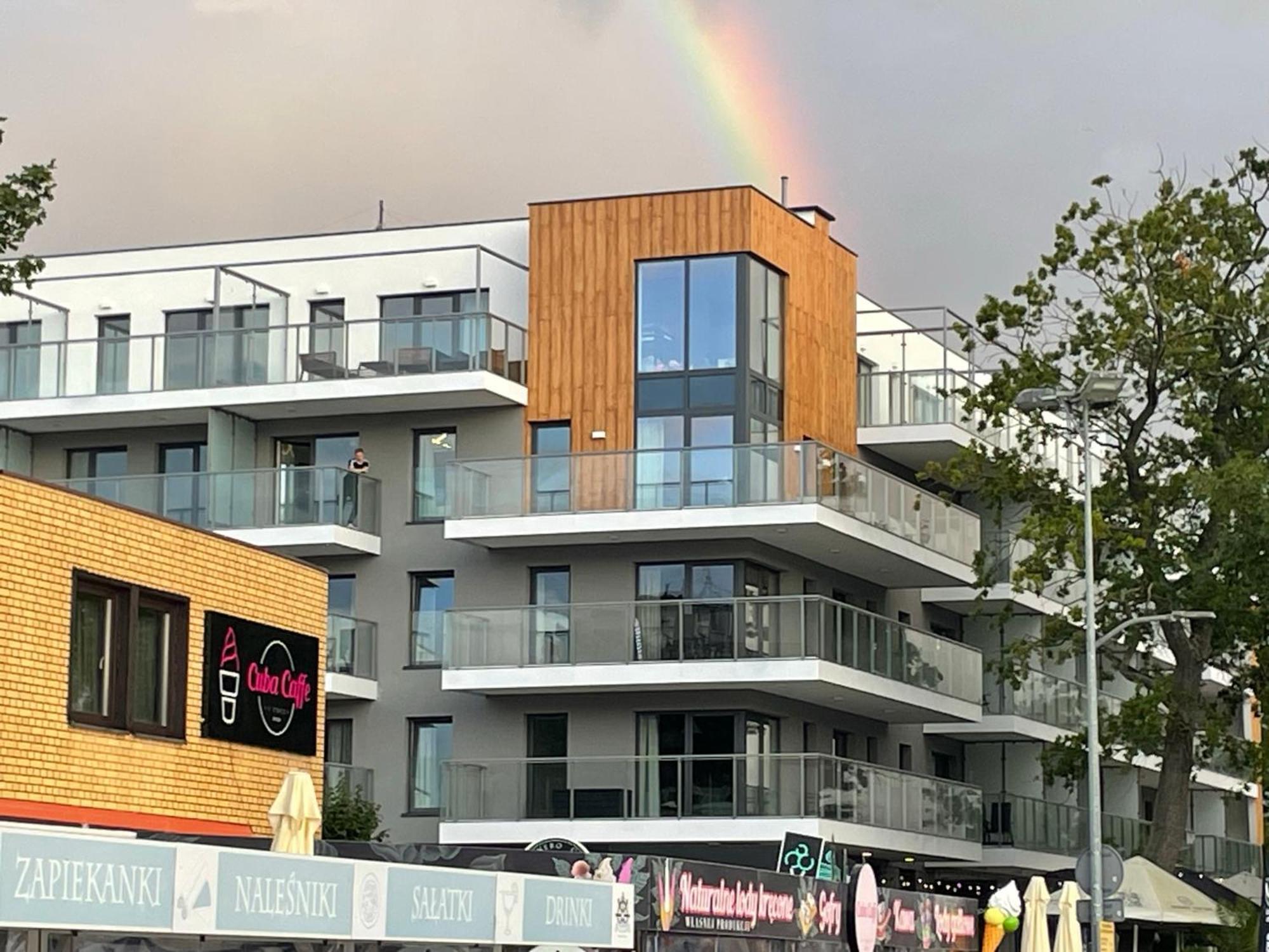 Portowy Boulevard Mrzeżyno Esterno foto